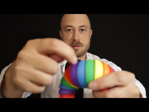 Examen médical des couleurs - ASMR rapide et aggressif