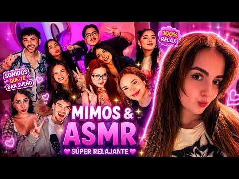 ASMR Para DORMIR 11 CREADORES ME HACEN PIOJITO, MIMOS Y ASMR REALISTA ASMR House