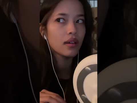 whispers in both ears and all the tingly mouth sounds #asmr #mouthsounds #tingles #asmrshorts