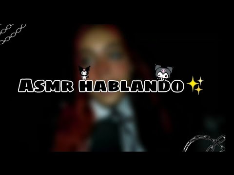 ASMR SUSURRANDO+SOFT SPOKEN (un ratito)