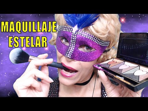 MAQUILLAJE DE ESTRELLA ASMR⭐MAKE UP SESSION💥