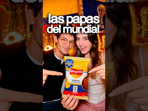 COMIMOS LAS PAPITAS DEL MUNDIAL 2026 con @AleASMR #asmr #relax #eatingsounds #mundial