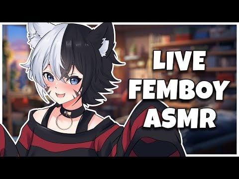 🤍 Live 3DIO ASMR | Soft Femboy Tingles & Triggers 🤍