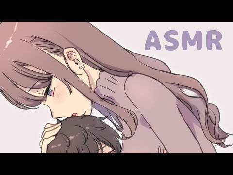 🔴【ASMR】お布団の中で…💖耳元で囁き・お耳マッサージ👂｜Japanese Whispering,Ear Massage,