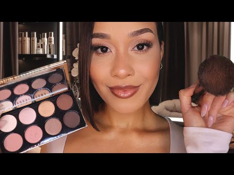 ASMR Most Relaxing Makeup Artist Roleplay 🪩 Doing Your Makeup Application For Sleep