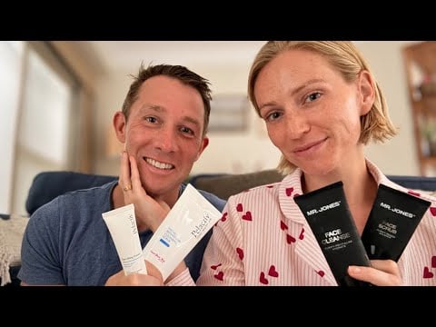 ASMR with My Husband 💗 Giving Each Other Facials & Personal Attention