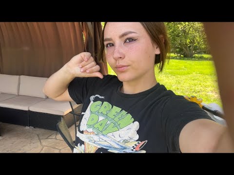 ASMR Hand/Camera Movements & Tracing (Outside~Softspoken)