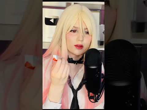 🌙 ASMR anime cosplay Marin Kitagawa 💗 relaxing video (full on my channel)