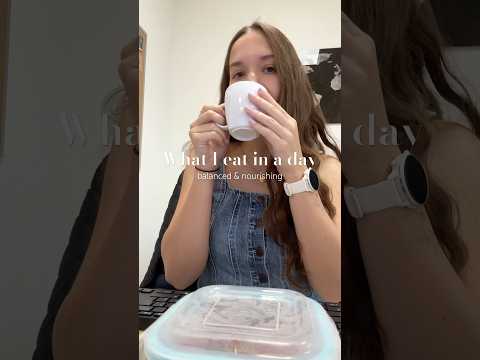 ASMR What I eat in a day ☕️ Balanced & nourishing meals ✨