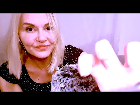 ASMR Plucking - Scratching & Cutting ~ TK,SK ~ Tongue clicking ~ Inaudible whispers