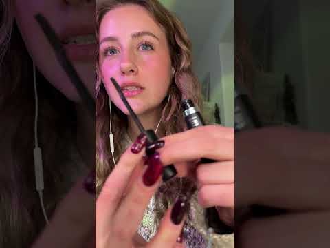 ASMR Doing Your Eyelashes 💕 Close Up Personal Attention, Whispered, Tapping & Brushing