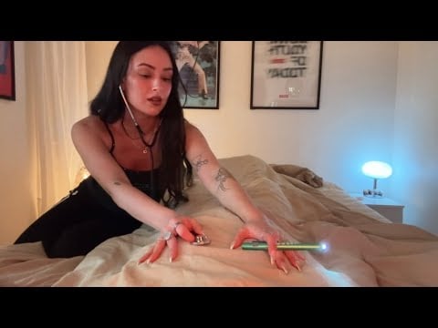 ASMR POV body exam, massage, & scratches l FAST & AGGRESSIVE 