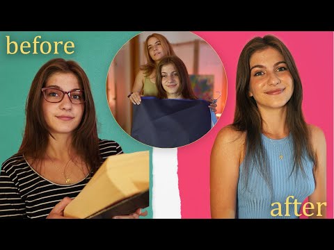 ASMR MAKEOVER Inspired by 2000s MOVIES | Color Analysis and Cloth Styling PART 1 | Real Person