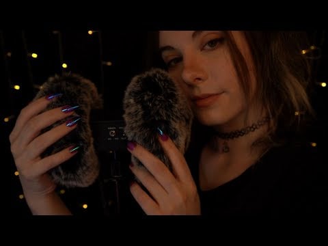 ASMR | close up, bassy, fluffy, breathy & clicky ear to ear Whispering