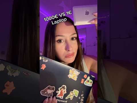 Wait for the 1€ laptop… 😳💻 #asmr #asmrtyping #satisfying #tingles #laptop