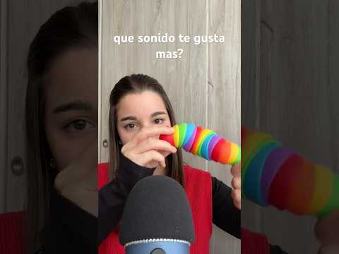 Que sonidito te gusta mas? #asmr #tingles #asmrsounds #relax #visualtingle #mouthsounds #dormir