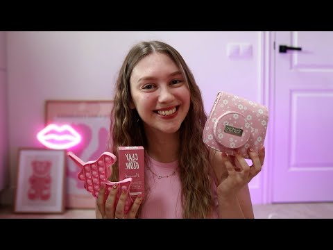Pink ASMR Triggers That Will Make You Sleepy! 💗