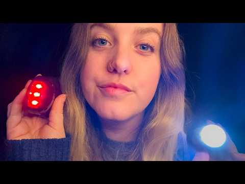 ASMR | Eyes Closed - Deep Sleep Hypnosis with Lights 💤✨