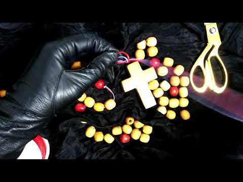 LEATHER GLOVES  🙏   MONK'S WORK 🎧  [[ASMR]]