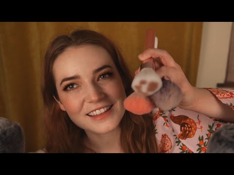 ASMR Heavenly Ear to Ear Attention (Mic Brushing & Close-Up Whispering)