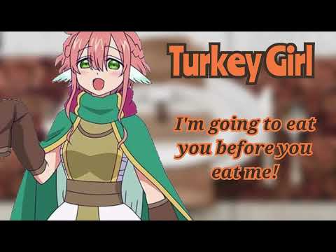 Turkey Girl Eats You! (F4A) (Thanksgiving Special) (Ear eating)
