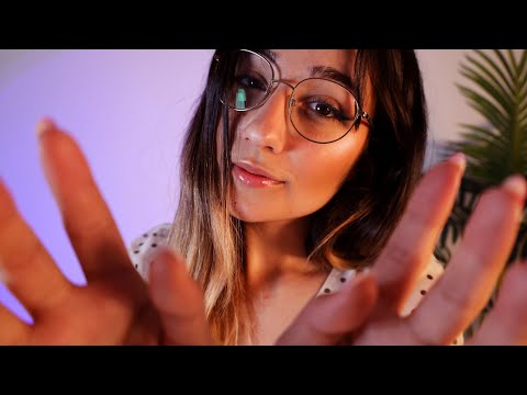 ASMR | Removing Negative Energy 💕 (tracing, pulling, plucking, cutting)