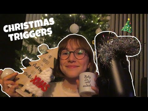 ASMR christmas sounds🎄