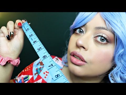 ASMR| Elf Measures You For Your New Holiday Outfit ft. Sugar Cane (Up Close Personal Attention)