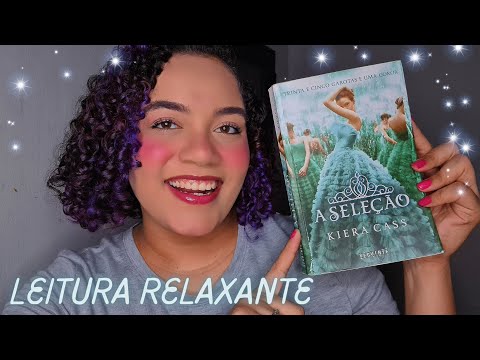 LENDO O LIVRO A SELEÇÃO | A SELEÇÃO CAPÍTULO 19 💖👑