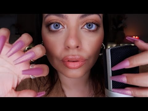ASMR| Mic Scratching w/ Invisible Scratching for INTENSE Brain Tingles (PERSONAL ATTENTION, VISUALS)
