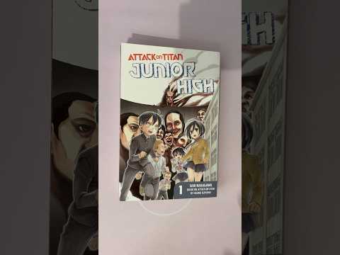ASMR Tapping On Attack On Titan: Junior High #ASMR #Shorts