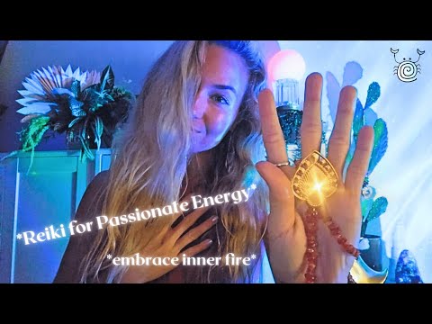 ASMR Reiki to Embrace Your Passionate Energy Again 🔥 | Post-Burnout Energy Healing 💫