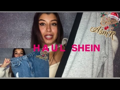 🇮🇹ASMR ITA• HAUL INVERNALE SHEIN 🍂🍁