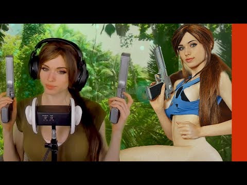 ASMR Lara Croft Roleplay (*non binaural*)