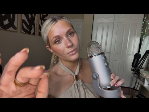 ASMR PURE WHISPERING at 100% Sensitivity With Gentle Hand Movements