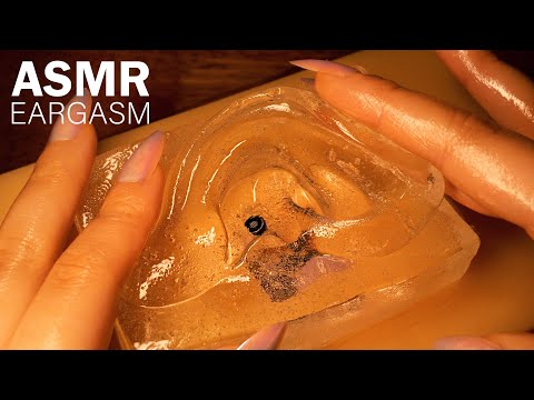 【ASMR】肉厚耳ガズム👂️ 最高に満足する1時間 (手作り耳, 字幕)