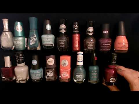 ASMR | Nail Polish Collection Part II (Soft Spoken)