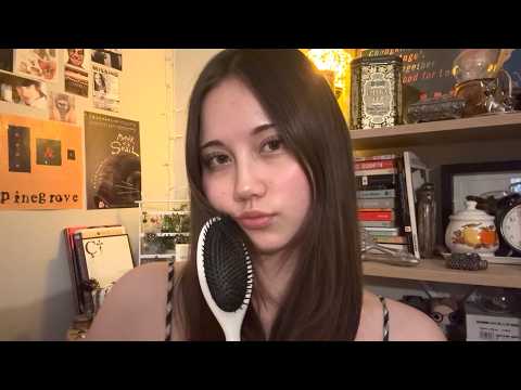 asmr doing your hair ⭒