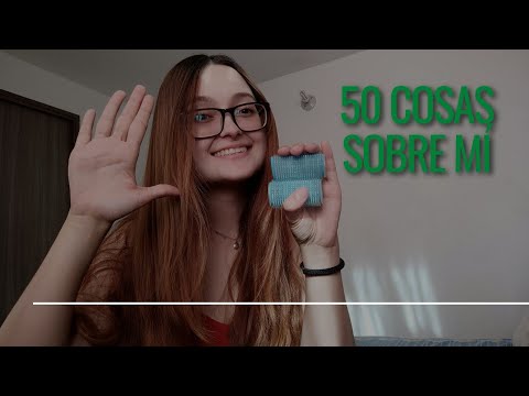 ASMR COLOMBIANO // TE CUENTO 50 COSAS SOBRE MÍ 🤭😍