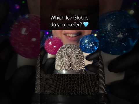 Which Ice Globes do you prefer? 🩵 #asmr