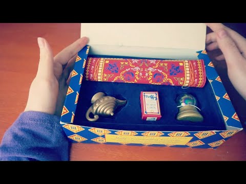 ASMR Fortune Teller Unboxing with Mini Tarot Cards (Thrift Store Find)