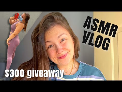 ASMR| FOLLOW ME AROUND VLOG (close whispering voice over)