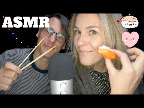 ASMR FR ❤️ Dégustation de sushis ❤️ Mukbang de St Valentin