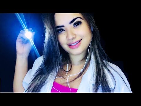 ASMR: ROLEPLAY EXAMES DOS NERVOS CRANIANOS /PORTUGUÊS