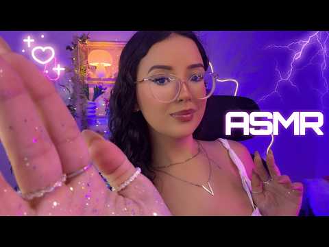 o ASMR PERFEITO para quem PRECISA DORMIR AGORA 😵‍💫 | head massage, mouth sounds, hand movements ⚡️