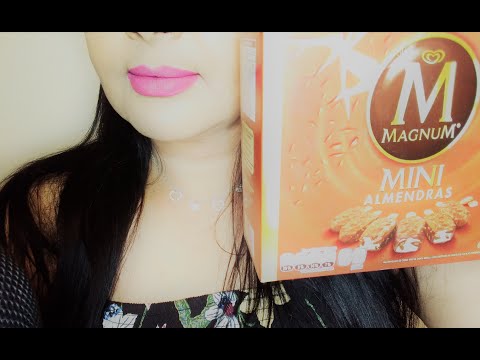 ASMR En Español.-  Paleta Magnum*