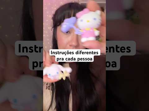 Instruções que mudam com as suas escolhas #asmr