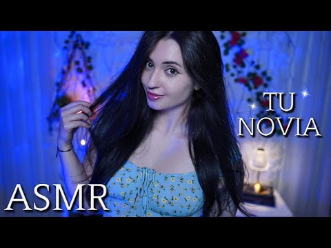 ASMR Tu novia te cuida y te mima 💖 Atención personal relajante