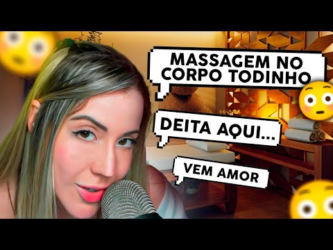 ASMR - TRATAMENTO VIP EM VOCÊ TODINHO!!