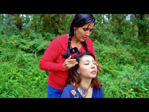 Doña Esperanza's ASMR relaxation massage & limpia (spiritual cleansing) ritual with soft whispering
